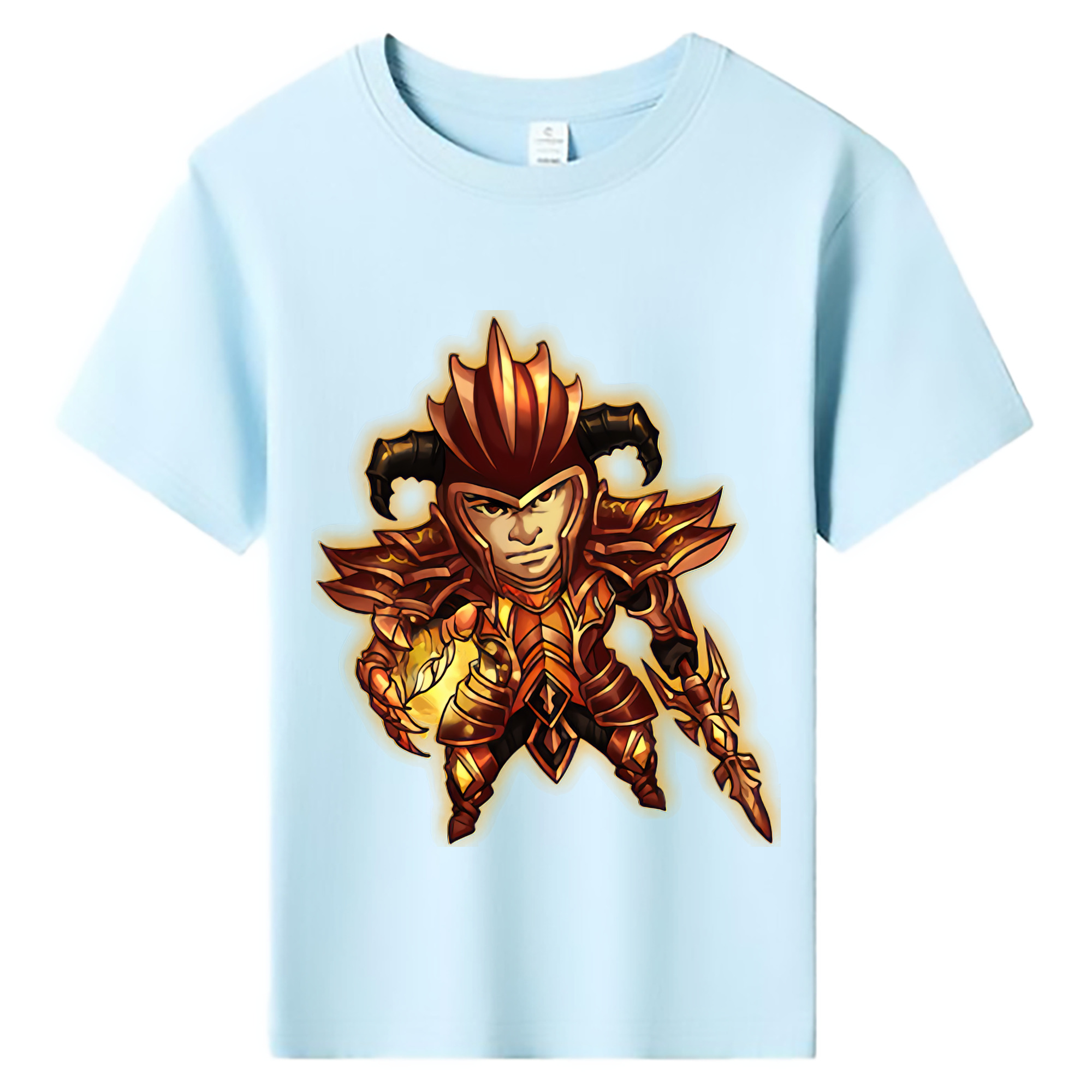 （画像用） リーグ・オブ・レジェンド League of Legends LOL 綿100％キッズTシャツ（フロントプリント）
